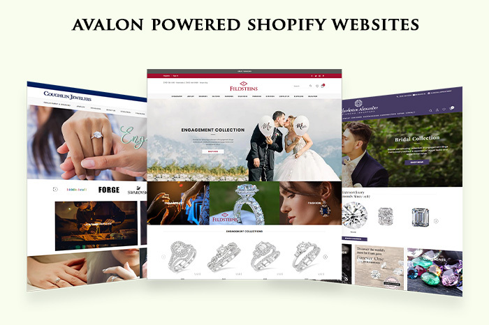 Avalon Powered Shopify Websites